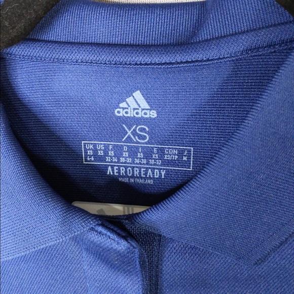 🎅🏻 3/$50 2x 👯‍♀️Host Pick⚡️Adidas Team 19 Polo Shirt - Picture 7 of 14